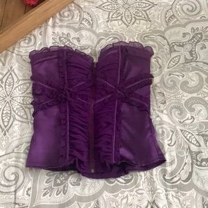 Bebe Royal Purple Corset